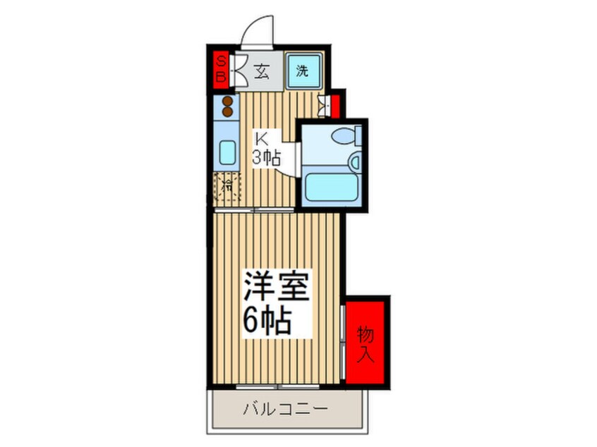 間取図 オリオンハイツ