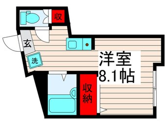 間取図 ルネコート西新井