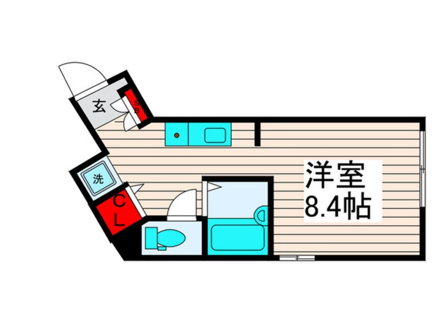 間取図 ルネコート西新井