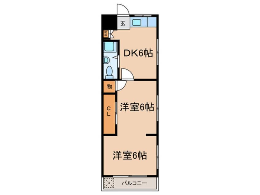 間取図 イズミグリーンパーク