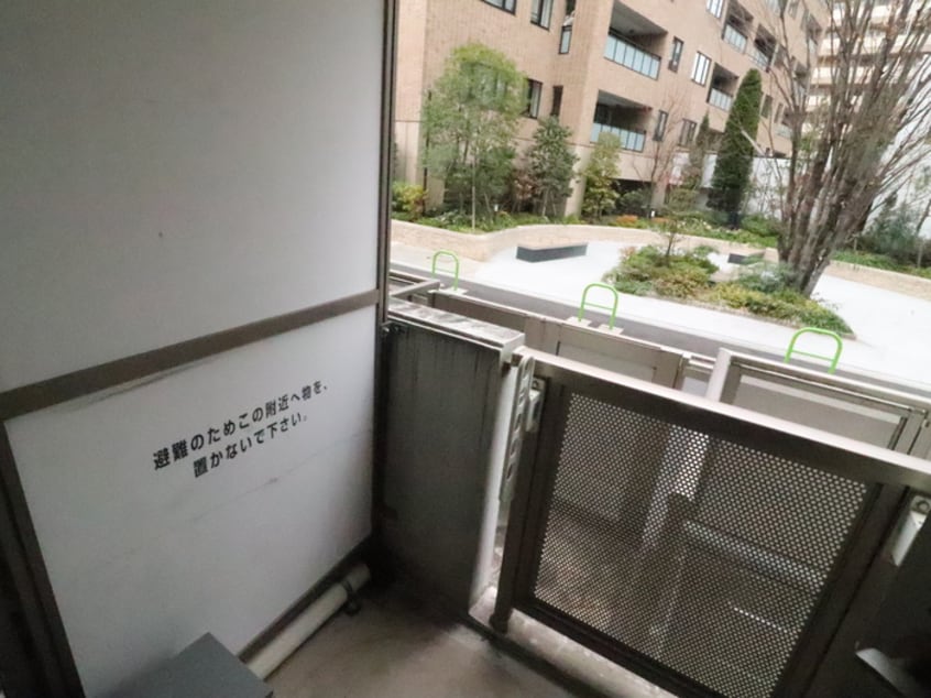 ベランダ・バルコニー ｴｽｺ-ﾄﾉｳﾞｪﾙ白金高輪（201）