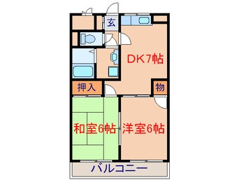 間取図 ゴールデンハウス小泉