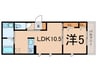 Ｓｕｎ　Ｃａｓａ 1LDKの間取り