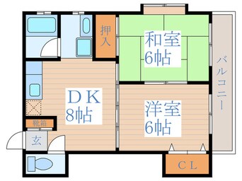 間取図 ハイツオ-タム