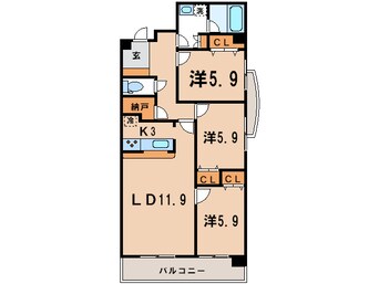 間取図 HF馬込レジデンス