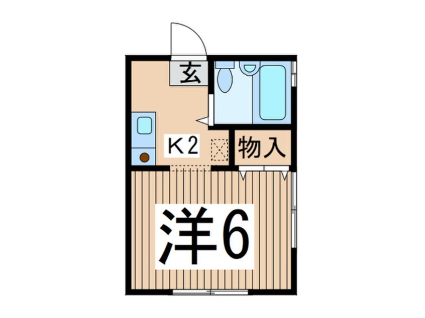 間取図 ハイツ小林