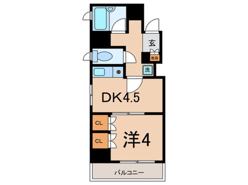 間取図 ジェイパーク青葉台弐番館(502)