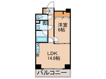 間取図 エル　ボヌール勝どき