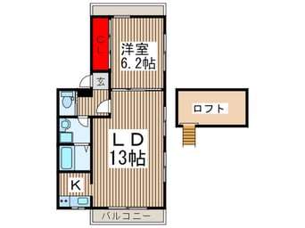 間取図 アヴニールヤマナカ