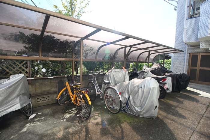 駐輪場 高峰コーポⅢ