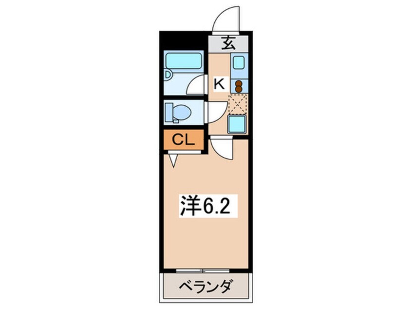 間取図 Bay　Said　City横浜白楽