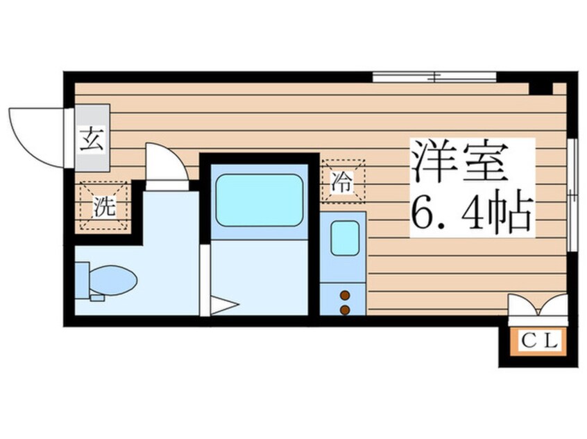 間取図 OPEN GATE武蔵関