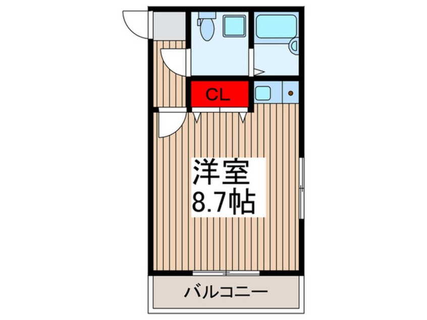 間取図 Ｋ－プレイス松原Ⅱ