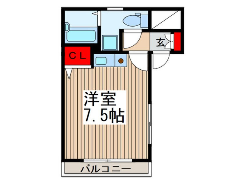 間取図 コンフォ－トスクエア松原