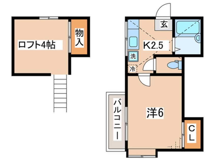 間取図 レストフル・フラッツ