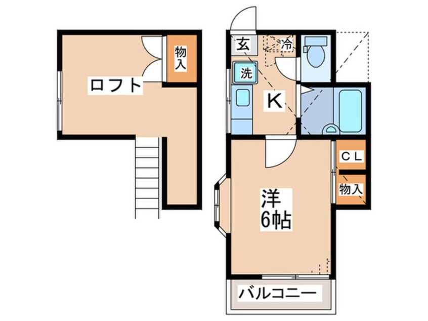 間取図 レストフル・フラッツ