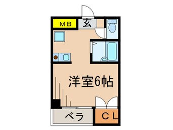 間取図 メゾン　新広尾