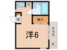 フジコ－ポ 1Rの間取り