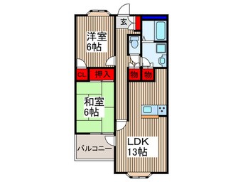 間取図 フォレストピア