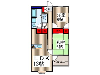 間取図 フォレストピア