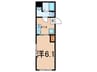 ME　PLACE　上平間 1Kの間取り