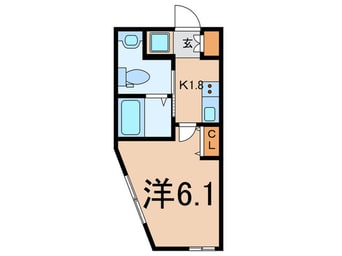 間取図 ME　PLACE　上平間