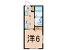 ME　PLACE　上平間 1Kの間取り