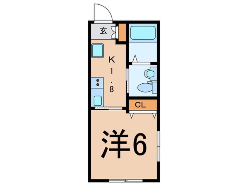 間取図 ME　PLACE　上平間