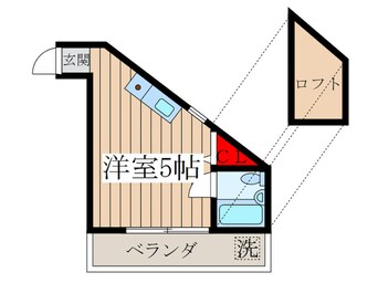 間取図 ベルハイム南ヶ丘