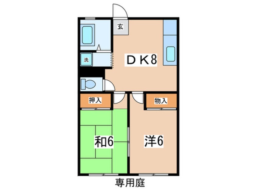 間取図 千寿コーポラス