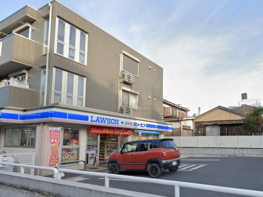 LAWSON + スリーエフ 相模原相武台一丁目店(コンビニ)まで90m 千寿コーポラス