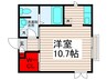 レジェンド西新井 1Rの間取り