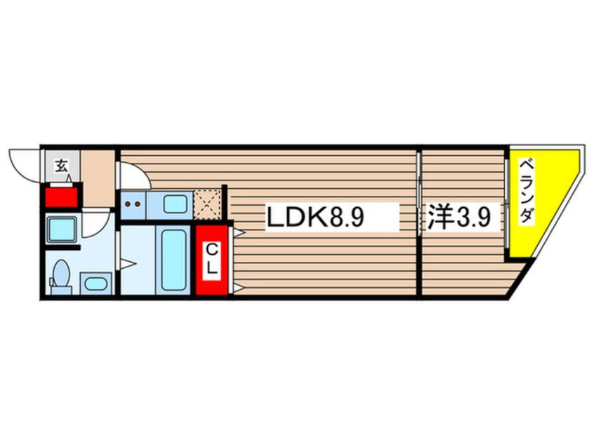 間取図 ＶＡＵｈｏｕｓｅ青葉の森