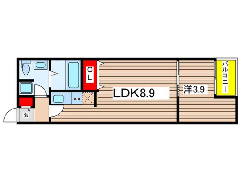 間取図 ＶＡＵｈｏｕｓｅ青葉の森