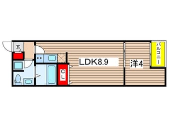 間取図 ＶＡＵｈｏｕｓｅ青葉の森