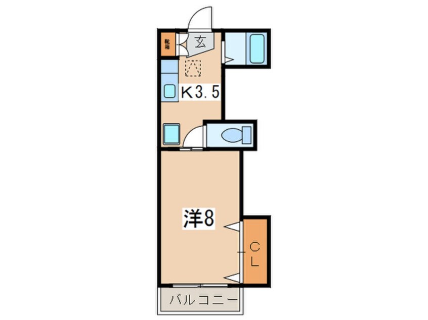 間取図 グリフィンド－ル