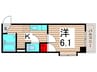 ファミ－ル伸和 1Kの間取り
