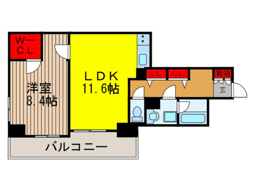 間取図 フェアステ－ジ武蔵野
