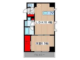 間取図 パークハビオ秋葉原エスト