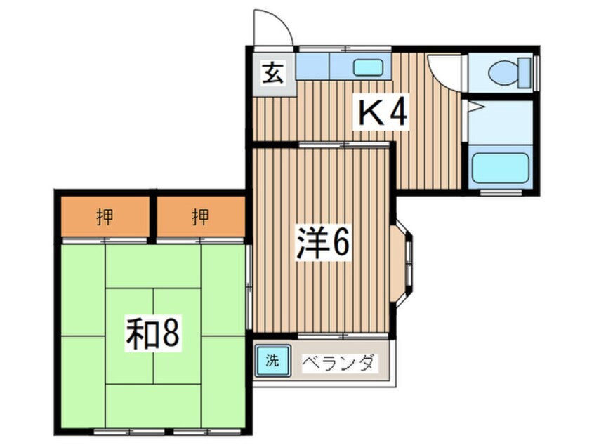 間取図 藤コ－ポ