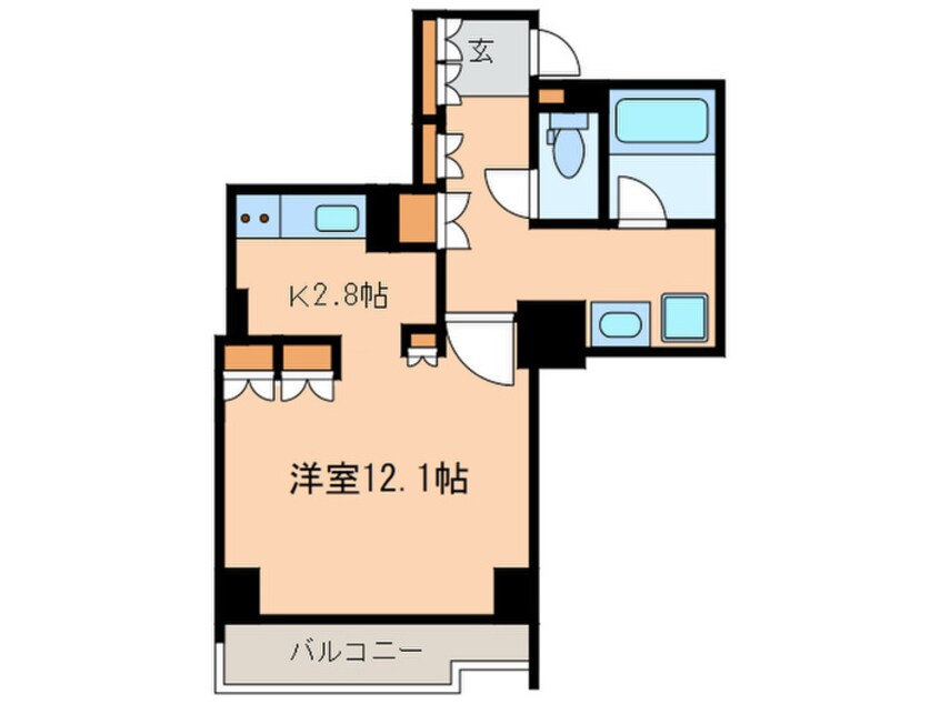 間取図 文京ｸﾞﾘｰﾝｺｰﾄﾋﾞｭｰﾀﾜｰ本駒込B棟