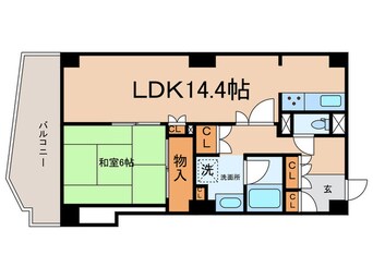 間取図 文京ｸﾞﾘｰﾝｺｰﾄﾋﾞｭｰﾀﾜｰ本駒込B棟