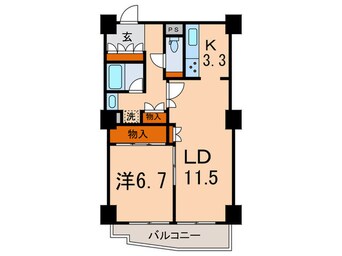 間取図 文京ｸﾞﾘｰﾝｺｰﾄﾋﾞｭｰﾀﾜｰ本駒込B棟