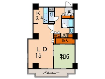 間取図 文京ｸﾞﾘｰﾝｺｰﾄﾋﾞｭｰﾀﾜｰ本駒込B棟