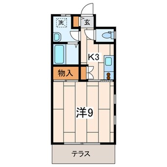 間取図 ベル・シャトー