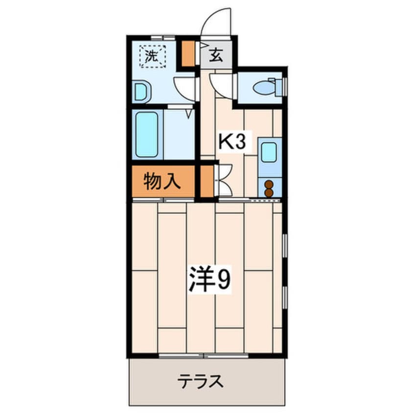間取図 ベル・シャトー