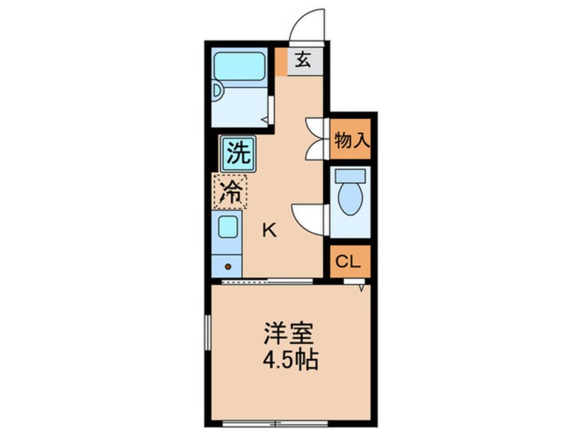 間取図 ブライト鵜の木