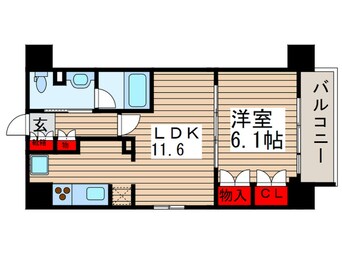 間取図 コンフォリア浅草松が谷