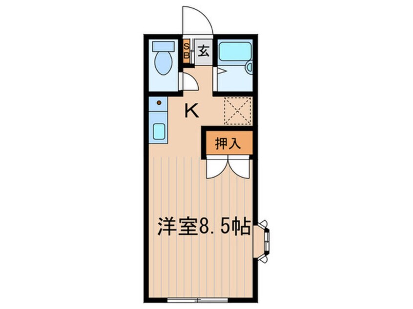 間取図 初山ハイツ