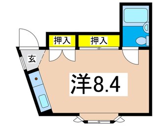 間取図 ゆりもハイツ